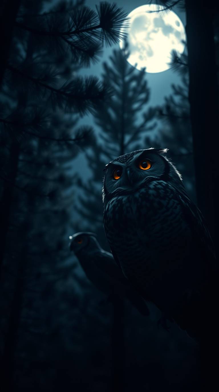 Moonlit Owl Watch AI Reel