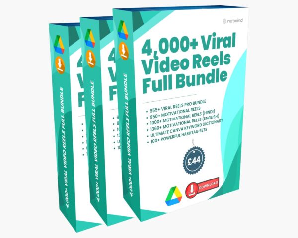 4,000+ Viral Video Reels Full Bundle