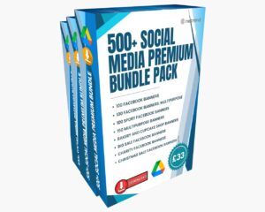 500+ Social Media Premium Bundle