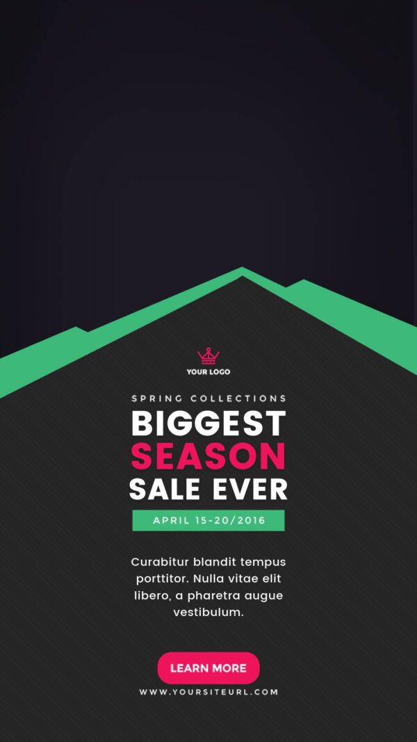 Instagram Stories Photoshop Collection