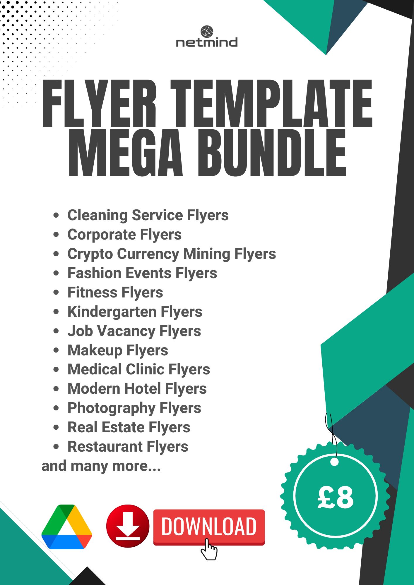 Vibrant Flyer Template Mega Bundle 2025 2 FLyer Template Mega Bundle